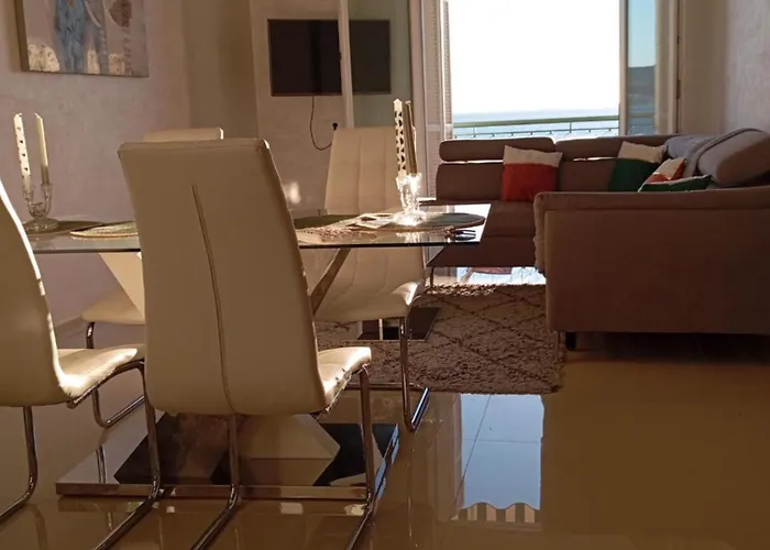 Apartamento Sea Front View - Front De Et Vue Panoramique Niza