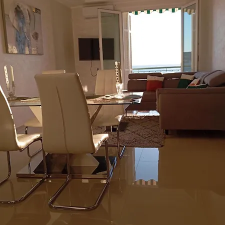 Apartment Sea Front View - Front De Et Vue Panoramique Nizza